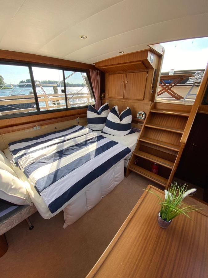 Luxusurlaub auf der Amavida Yacht / Scharmützelsee Bad Saarow Exterior foto