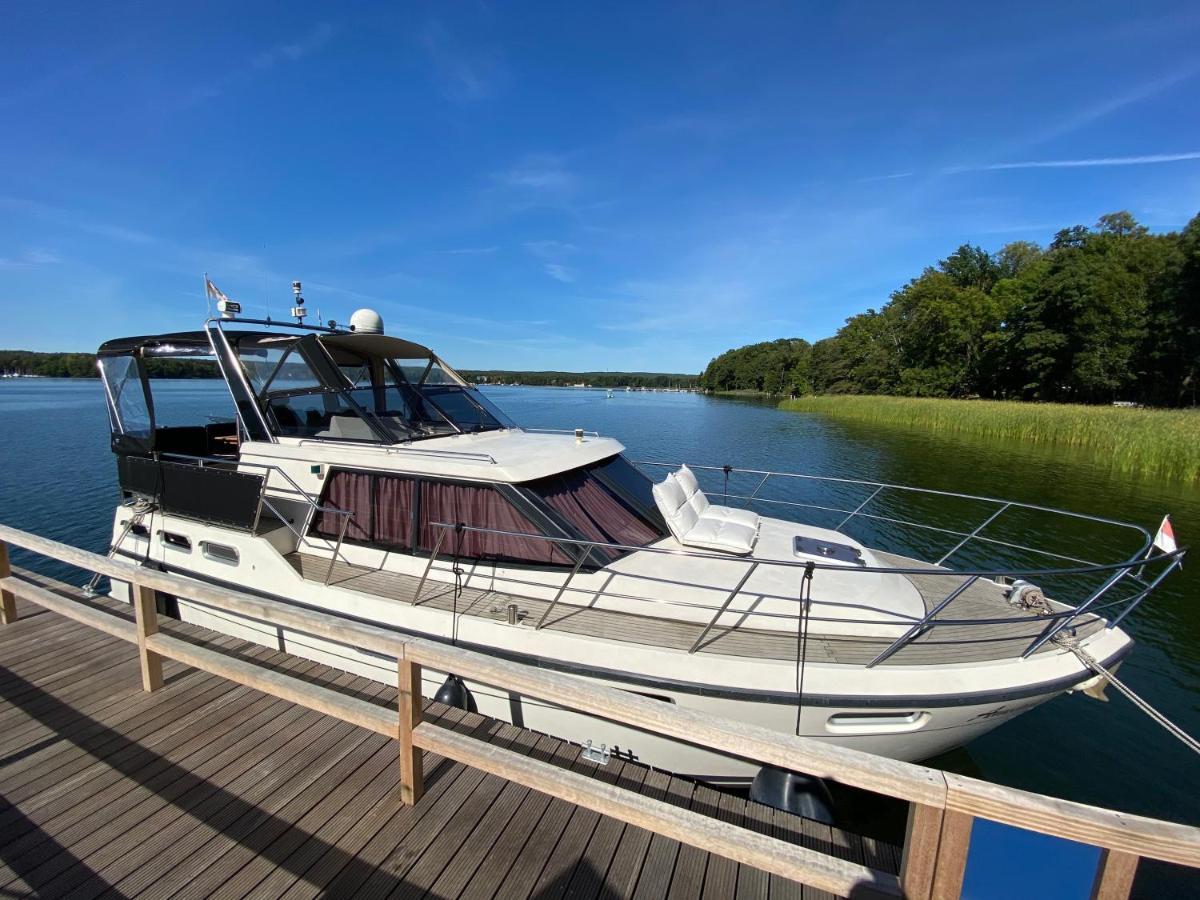 Luxusurlaub auf der Amavida Yacht / Scharmützelsee Bad Saarow Exterior foto