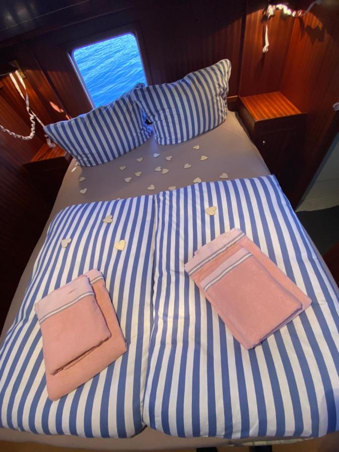 Luxusurlaub auf der Amavida Yacht / Scharmützelsee Bad Saarow Exterior foto