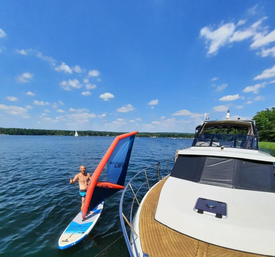 Luxusurlaub auf der Amavida Yacht / Scharmützelsee Bad Saarow Exterior foto