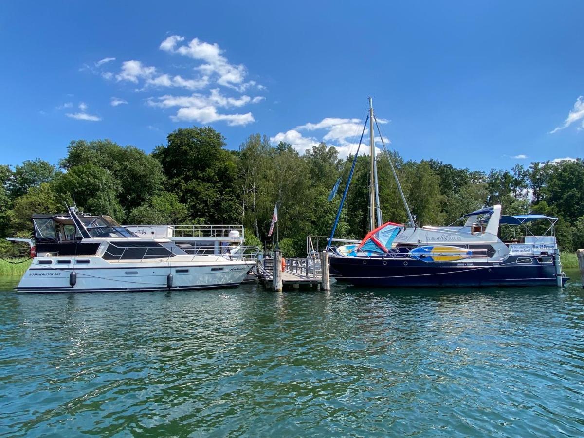 Luxusurlaub auf der Amavida Yacht / Scharmützelsee Bad Saarow Exterior foto